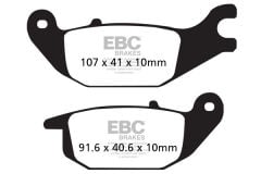 Honda CBR 125 RW7/RW8/RW9/RWA (2007-2010) Arka Organik Kevlar Fren Balatasi EBC FA343