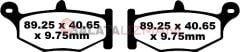 Suzuki DL 1000 AL4/AL5/AL6/AL7/AL8 V-Strom (ABS) (2014-2018) Yari Sinter Arka Fren Balatasi EBC FA419V