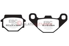 Kawasaki KMX 125 B2-B12 (From E/No MX AE 013437) (1987-2003) Organik Arka Fren Balatasi EBC FA067