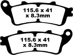 Honda GL 1800 A1/A2/A3/A4/A5 Goldwing (2001-2005) Ön Sinter Fren Balatasi EBC FA261HH*