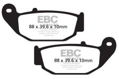 Honda MSX125 D GROM (2013-2014) Arka Organik Kevlar Fren Balatasi EBC FA629