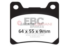 Yamaha YZF 600 R Thundercat (1996-2003) Organik Arka Fren Balatasi EBC FA088