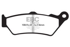Honda NX 650 V/W/X Dominator (1997-2002) Ön Organik Kevlar Fren Balatasi EBC FA209/2