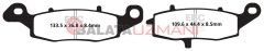 Kawasaki ER-6n (ABS siz Model/ER 650 A6F/A7F/A8F/C9F/CAF/CBF) (2006-2011) Yari Sinter Sag Ön Fren Balatasi EBC FA231V