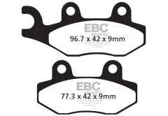 Voge SR 3 250cc Ön Fren Balatası Organik