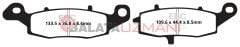 Kawasaki ER-6n FCF/FDS/FEF/FFF/FGF (ABS Model) (2012-2016) Yari Sinter Sag Ön Fren Balatasi EBC FA231V