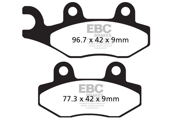 Voge SR 3 250cc Ön Fren Balatası Karbon