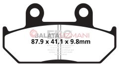 Honda GL 1500 L/SEM/SEN/SEP/SER/SES/SEV/SEW/SEX/SEY Goldwing (1990-2000) Yari Sinter Ön Fren Balatasi EBC FA124/2V*