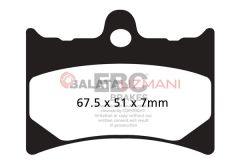 Aprilia RS 125 (5 Vida Arka Disk/2T) (1999-2005) Organik Ön Fren Balatasi EBC FA126
