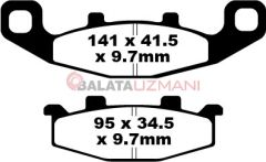 Kawasaki GPZ 500 S (EX 500 D1-D7) (1994-2001) Sinter Ön Fren Balatasi EBC FA129HH