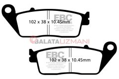 Kymco Xciting 500 / 500i/ 500i R/ 500i Evo ABS (2005-2015) Sinter Arka Fren Balatasi EBC SFA608HH