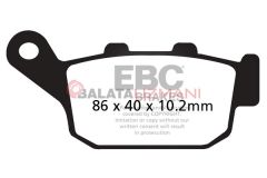 Honda XL 650 VY/V1-V7 Transalp (2000-2007) Organik Arka Fren Balatasi EBC FA140