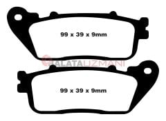 Honda VFR 800 XF/XG (Crossrunner/ABS) (2015-2016) Sinter Arka Fren Balatasi EBC FA488HH