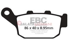 Honda CBR 300 RA (ABS) (2014-2017) Organik Arka Fren Balatasi EBC FA496