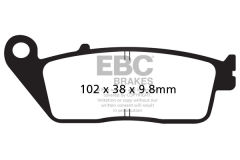 Honda VTX 1300 S3/S4/S5/S6/S7/S8 (2003-2008) Ön Organik Kevlar Fren Balatasi EBC FA196