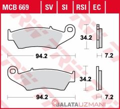 Honda CRF 125  (2014-> --) Ön Sinter Fren Balatasi TRW MCB669SI
