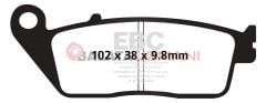 Honda VT 750 DC1/DC2 Black Widow (2001-2004) Yari Sinter Ön Fren Balatasi EBC FA196V