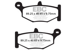 Suzuki GSX 1300 RK8/RK9/RL0/RL1RL2 Hayabusa (2008-2012) Arka Organik Kevlar Fren Balatasi EBC FA419