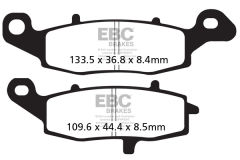 Suzuki GSX 750 FK3/FK4/FK5/FK6 (2003-2006) Ön Sol Organik Kevlar Fren Balatasi EBC FA229