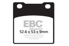 Suzuki GSX 750 FW/FX/FY/FK1/FK2 (1998-2002) Arka Organik Kevlar Fren Balatasi EBC FA063