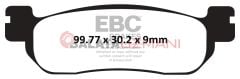 Yamaha YP 250 R X-Max (ABS) (2011-2016) Karbon Arka Fren Balatasi EBC SFAC275