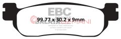 Yamaha YP 400 R X-Max (ABS siz) (2013-2016) Karbon Arka Fren Balatasi EBC SFAC275