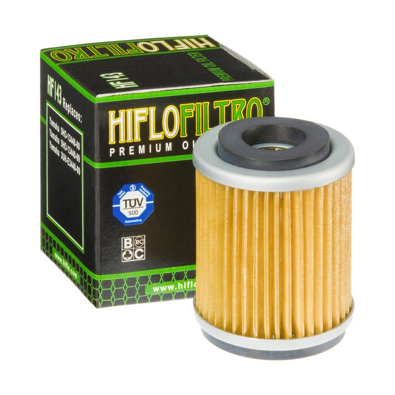 Yamaha TW125 (1999-2004) Hiflo Premium Kağıt Yağ Filtresi HF143