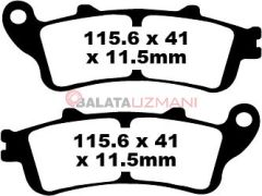Honda GL 1800 A1/A2/A3/A4/A5 Goldwing (2001-2005) Sinter Arka Fren Balatasi EBC FA261/2HH