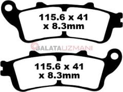 Honda VFR 800 A2/A3/A4/A5 (ABS Model) (2002-2005) Sinter Ön Fren Balatasi EBC FA261HH*