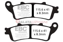 Honda CTX 1300 AE (2014-2017) Yari Sinter Arka Fren Balatasi EBC FA261V