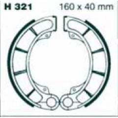 Honda VT 600 CR/CS/CT/CV/CW/CX Shadow Custom (1994-2000) Organik Arka Fren Balatasi EBC H321
