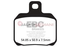 Ducati 1199 Panigale / ABS / S ABS (2012-2013) Organik Arka Fren Balatasi EBC FA266
