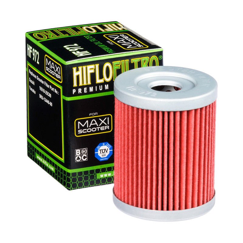 Yamaha YP400 R/RA X-Max (Crankcase Filter) (2013-2016) Hiflo Premium Kağıt Yağ Filtresi HF972