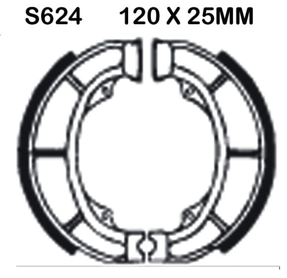 Suzuki UK 110 L5/L6/L7/L8 Address (2015-2018) Organik Arka Fren Balatasi EBC S624