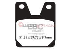 Yamaha YZF-R1 (1998-2001) Organik Arka Fren Balatasi EBC FA267