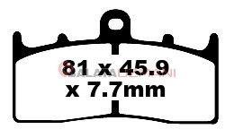 BMW R1150 RS (Integral ABS) (2001-2004) Sinter Ön Fren Balatasi EBC FA294HH*