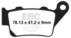 Bmw F700 GS (2013-2014) Arka Yari Sinter Fren Balatasi EBC FA213V