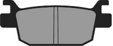 HONDA FORZA 300 ie Polini  Organik Arka Fren Balatasi