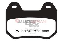 BMW K1200 LT (Evo-Integral ABS) (2000-2009) Organik Arka Fren Balatasi EBC FA304