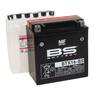 Kawasaki VN1500 G1 (1999->2004) 12V 16Ah BS BAKIMSIZ-MF AKÜ