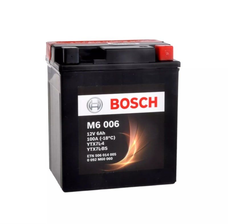 YTX7L  Bosch Akü 12V 6 Ah (YTX7L-BS)