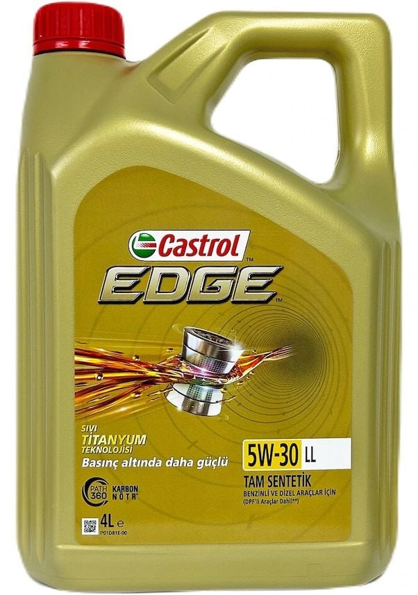 Castrol Edge Titanium Fst 5W-30 LL Motor Yağı 4 L