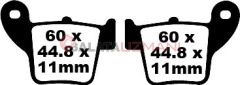 Honda CRF 450 R8/R9/RA/RB/RC/RD/RE (2008-2014) Organik Arka Fren Balatasi EBC FA346TT