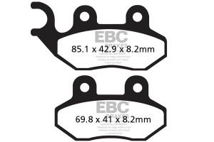 SYM JET İX 125 Ön Fren Balatası organik ebc sfa264