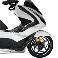 GP Kompozit Honda PCX 125 / 150 2021-2024 Uyumlu Alt Bacak Koruma Siyah