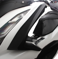 GP Kompozit Honda PCX 125 / 150 2021-2024 Uyumlu Üst Bacak Koruma Siya
