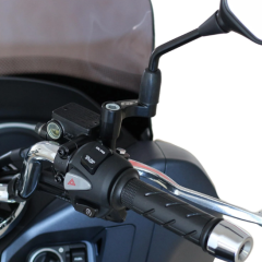 GP Kompozit Honda PCX 125 / 150 2014-2024 Uyumlu Ayna Genişletme Siyah