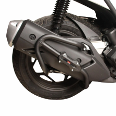 GP Kompozit Honda PCX 125 2021-2024 Uyumlu Egzoz Koruma Demiri Siyah