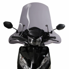GP Kompozit Honda Activa 2023-2024 Uyumlu Ön Cam Şeffaf 58 cm