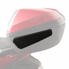 GP Kompozit Honda Forza 250 Uyumlu Motosiklet Çanta Koruma Pedi Siyah